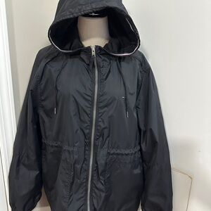 Tommy Hilfiger Black Jacket Fits women XL / Or men(large)